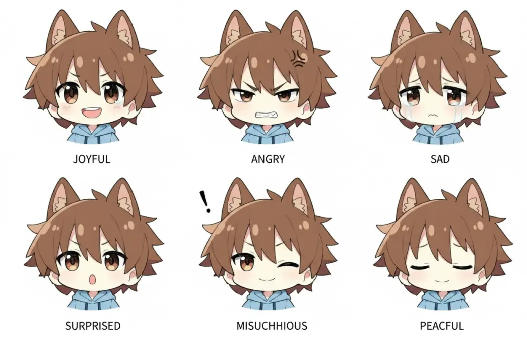 Cambiador de Expresiones de IA