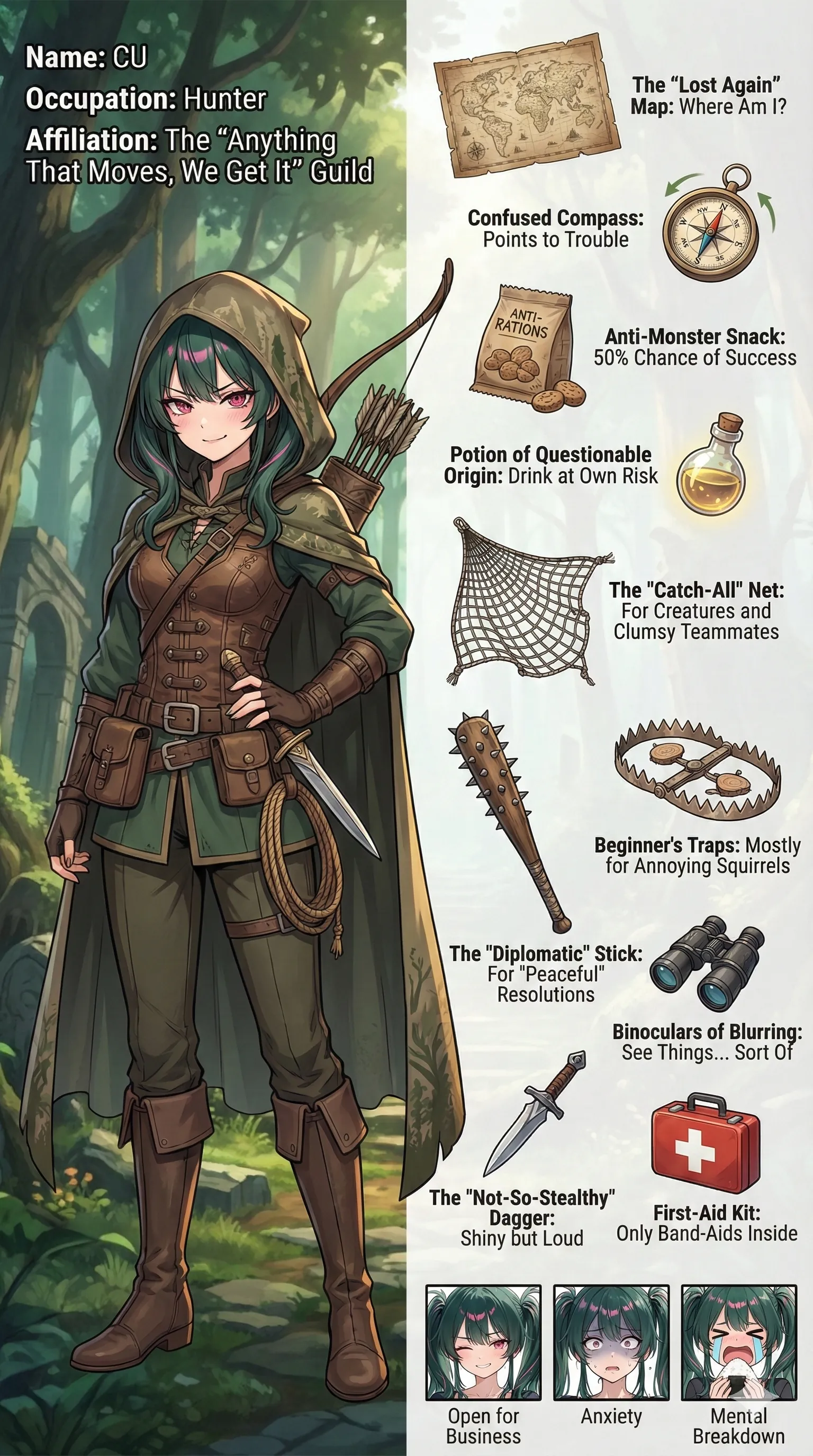 Лист персонажа